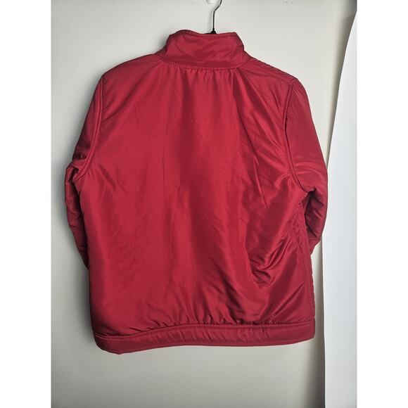 Kendra Scott Sport Red Quilted Jacket Size M - Picture 4 of 6